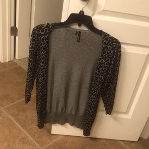 Maurices Leopard Print Sweater
